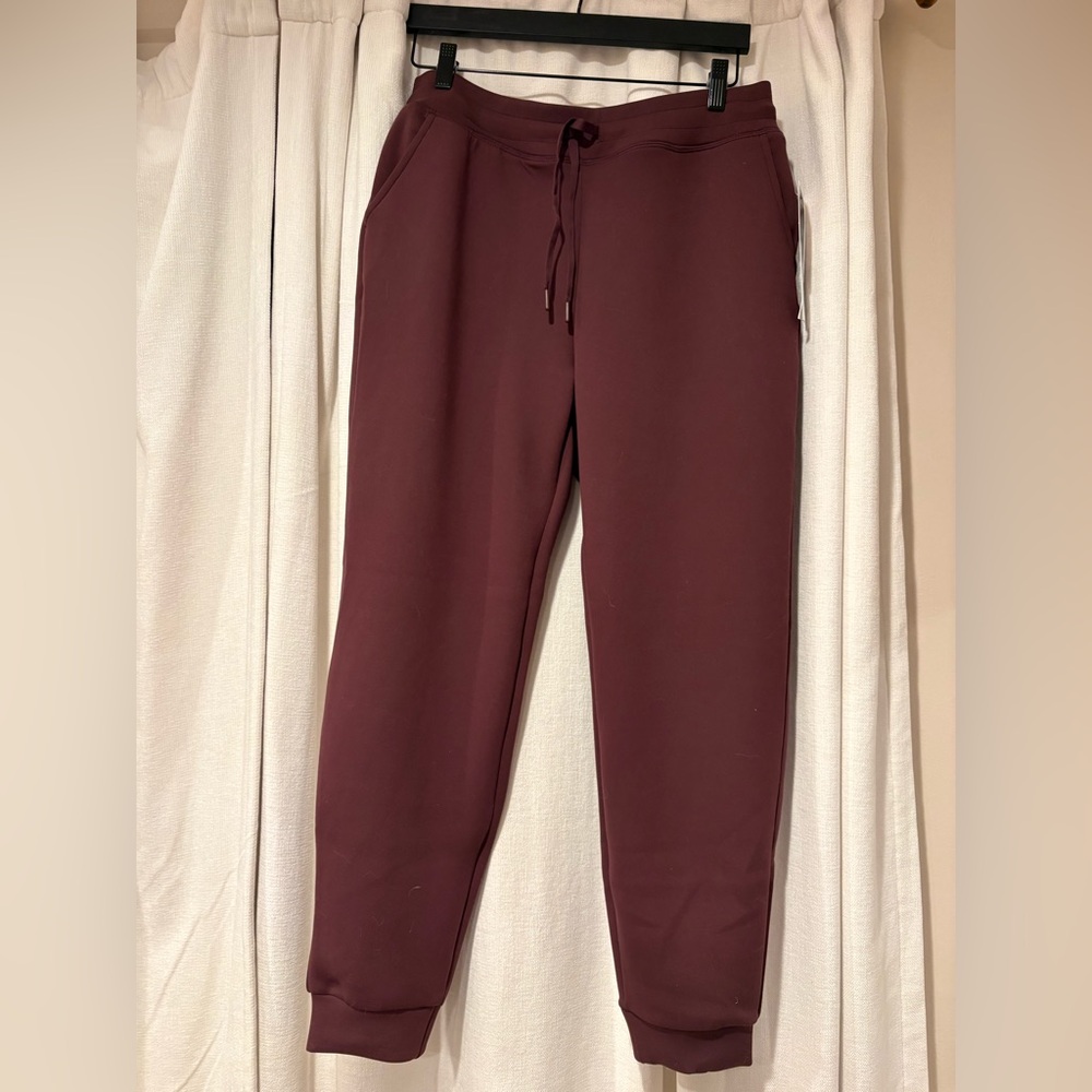 Women's Burgundy Jogger Pants